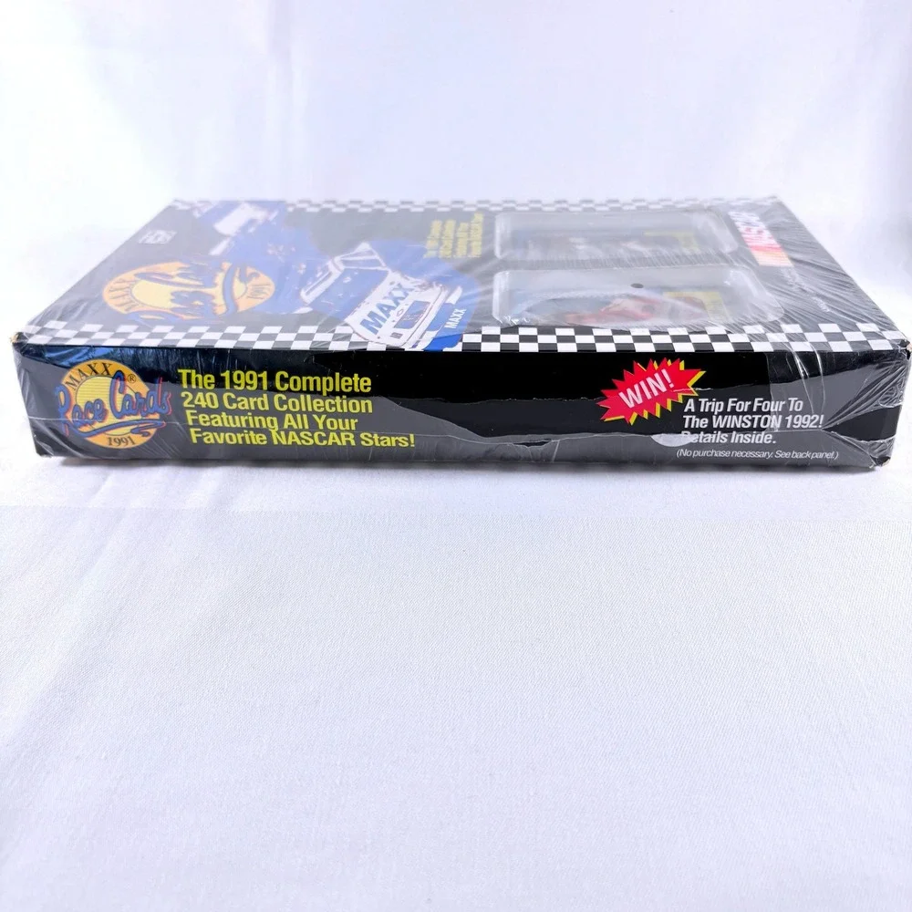 Vintage NASCAR 1991 Complete 240 Card Collection Factory Sealed Box Set